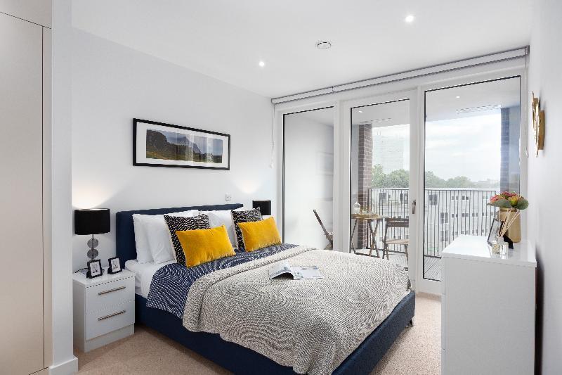 Two Bedroom Serviced Apartment With Balcony In Weymouth Building, Deacon Street Londra Esterno foto